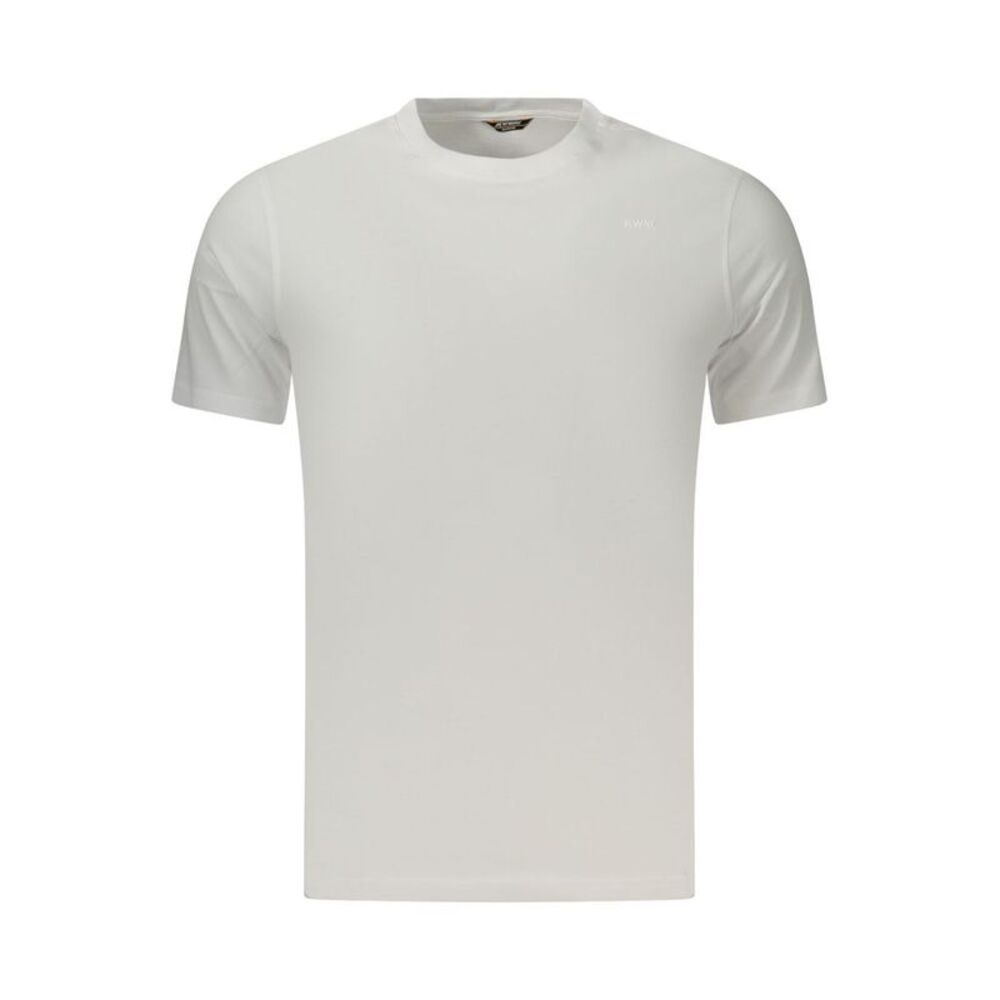 K-WAY Bianco Cotton Men's Men's T-Shirt